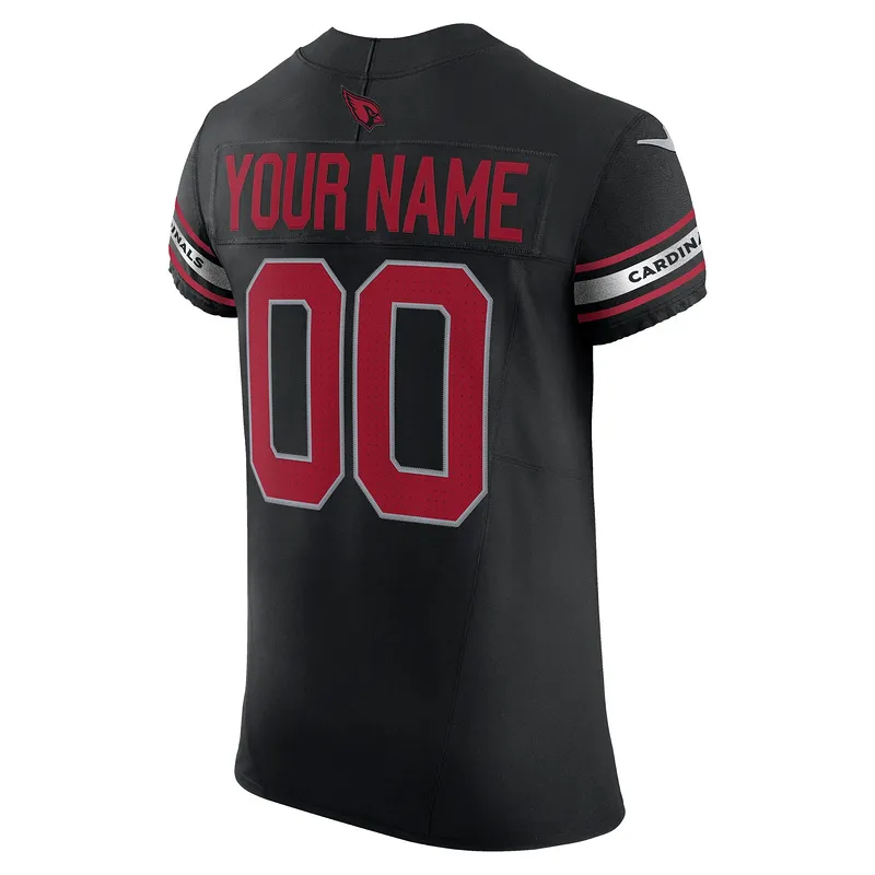 Men's Arizona Cardinals Nike Black Vapor F.U.S.E. Elite Custom Jersey