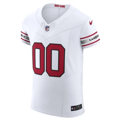 Men's Arizona Cardinals Nike White Vapor F.U.S.E. Elite Custom Jersey 01