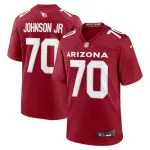 Arizona Cardinals Paris Johnson Jr. Nike Cardinal 2023 NFL Draft First Round Pick Game Jersey