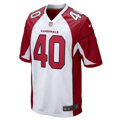 Men's Arizona Cardinals Pat Tillman Nike White Retired Player Game Jersey 01