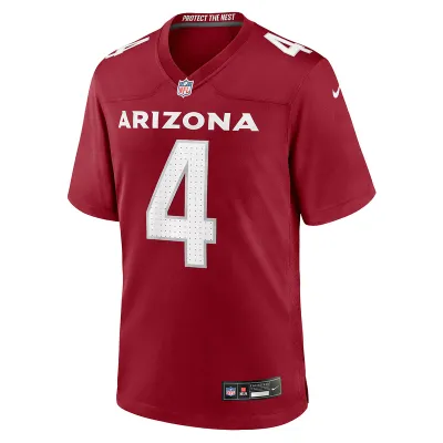 Men's Arizona Cardinals Rondale Moore Nike Cardinal Game Player Jersey 01