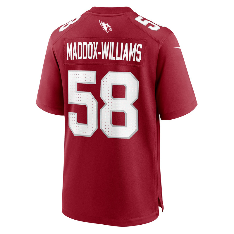 Men's Arizona Cardinals Tyreek Maddox-Williams Nike Cardinal Game Jersey