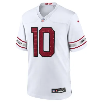 Men's Arizona Cardinals DeAndre Hopkins Nike White Game Player Jersey 01