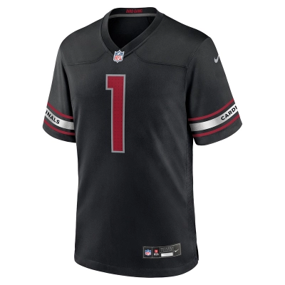 Men's Arizona Cardinals Kyler Murray Nike Black Game Jersey 01