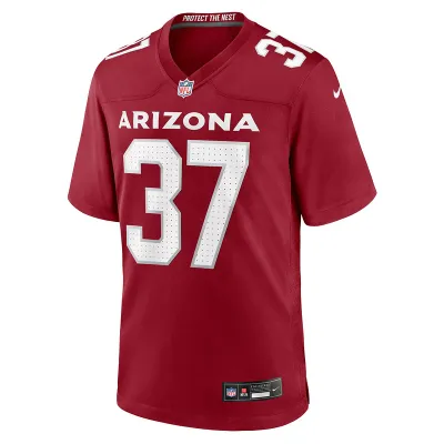 Men's Arizona Cardinals Marlon Mack Nike Cardinal Team Game Jersey 01