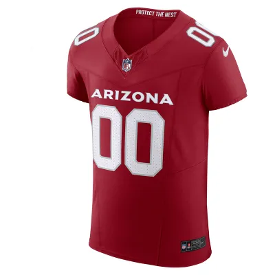Men's Arizona Cardinals Nike Cardinal Vapor F.U.S.E. Elite Custom Jersey 01
