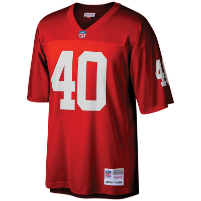 Pat Tillman Mitchell & Ness Cardinal Big & Tall 2000 Retired Player Replica Jersey 01