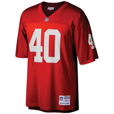 Pat Tillman Mitchell & Ness Cardinal Big & Tall 2000 Retired Player Replica Jersey 01