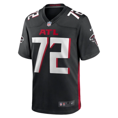 Men's Atlanta Falcons LaCale London Nike Black Game Jersey 01