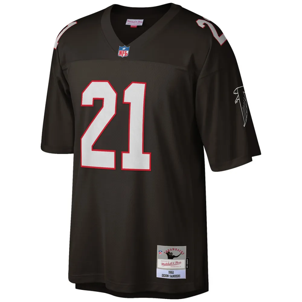 Men's Atlanta Falcons Richie Grant Nike Black Game Jersey