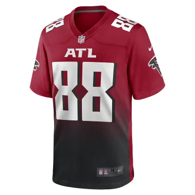 Men's Atlanta Falcons Tony Gonzalez Nike Red Retired Player Alternate Game Jersey 01