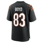 Men's Cincinnati Bengals Tyler Boyd Nike Black Player Game Jersey