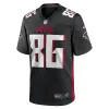 Men's Atlanta Falcons CJ Saunders Nike Black Team Game Jersey