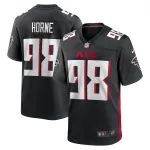 Men's Atlanta Falcons Joe Gaziano Nike Black Team Game Jersey
