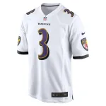 Men's Baltimore Ravens Odell Beckham Jr. Nike White Game Jersey