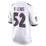 Men's Baltimore Ravens Ray Lewis Nike White Retired Player Game Jersey