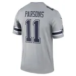 Men's Dallas Cowboys Micah Parsons Nike Gray Inverted Legend Player Jersey