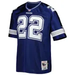 Men's 1996 Emmitt Smith Mitchell & Ness Navy Authentic Throwback Retired Player Jersey