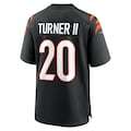 Men's Cincinnati Bengals DJ Turner Nike Team Game Jersey - Black