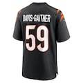 Men's Akeem Davis-Gaither Cincinnati Bengals Nike Game Player Jersey - Black