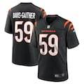 Men's Akeem Davis-Gaither Cincinnati Bengals Nike Game Player Jersey - Black