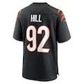 Men's B.J. Hill Cincinnati Bengals Nike Game Jersey - Black