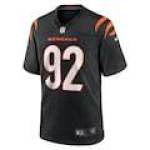 Men's B.J. Hill Cincinnati Bengals Nike Game Jersey - Black