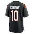 Men's Brad Robbins Cincinnati Bengals Nike Team Game Jersey - Black