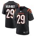 Men's Cam Taylor-Britt Cincinnati Bengals Nike Game Player Jersey - Black