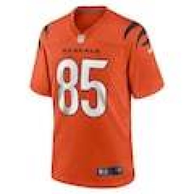 Men's Chad Johnson Cincinnati Bengals Nike Retired Player Alternate Game Jersey - Orange 01
