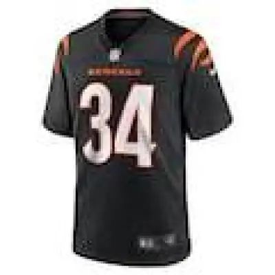 Men's Cincinnati Bengals Demetric Felton Jr. Nike Team Game Jersey - Black 01