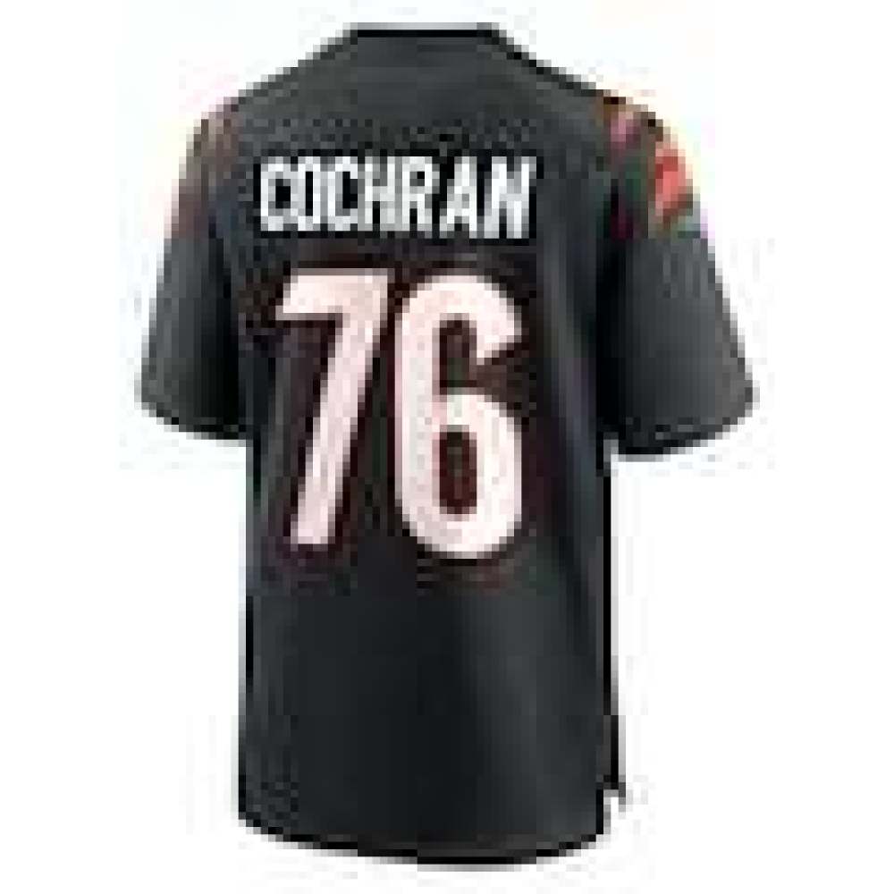 Men's Cincinnati Bengals Devin Cochran Nike Game Player Jersey - Black