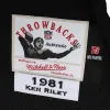 Men's 1981 Ken Riley Mitchell & Ness Black Authentic Throwback Retired Player Jersey
