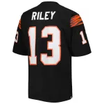 Men's 1981 Ken Riley Mitchell & Ness Black Authentic Throwback Retired Player Jersey