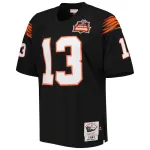 Men's 1981 Ken Riley Mitchell & Ness Black Authentic Throwback Retired Player Jersey