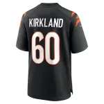 Men's Cincinnati Bengals Jaxson Kirkland Nike Black Team Game Jersey