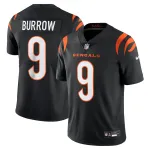 Men's Cincinnati Bengals Joe Burrow Nike Black Player Game Jersey