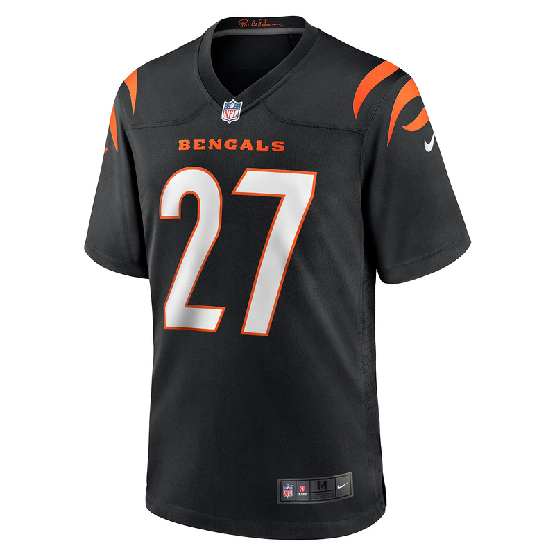 Men's Cincinnati Bengals Jordan Battle Nike Black Team Game Jersey