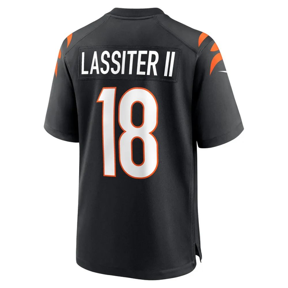 Men's Cincinnati Bengals Ken Riley Nike Black Retired Player Game Jersey