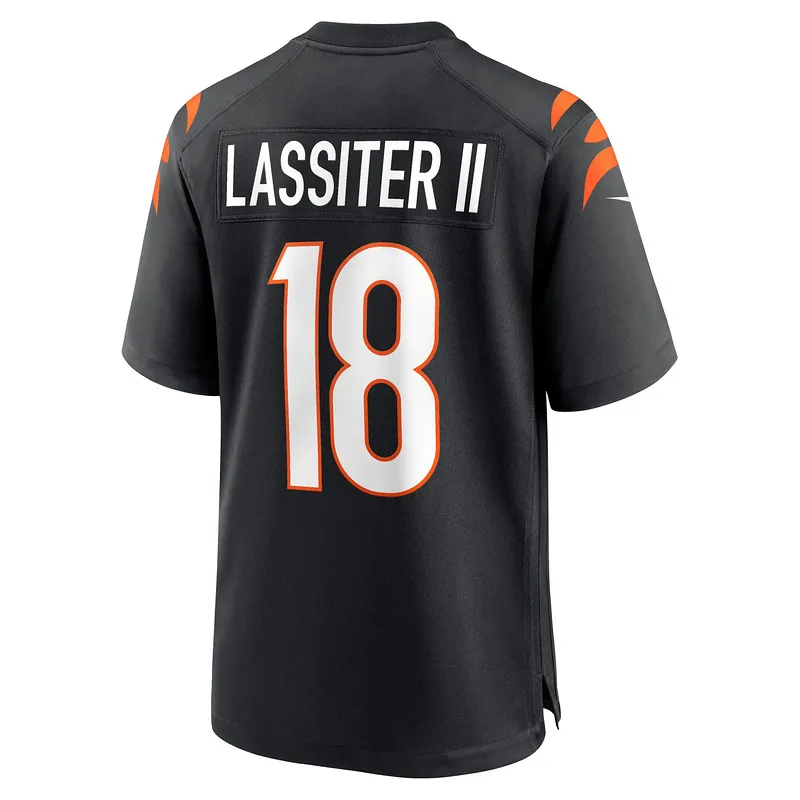 Men's Cincinnati Bengals Ken Riley Nike Black Retired Player Game Jersey