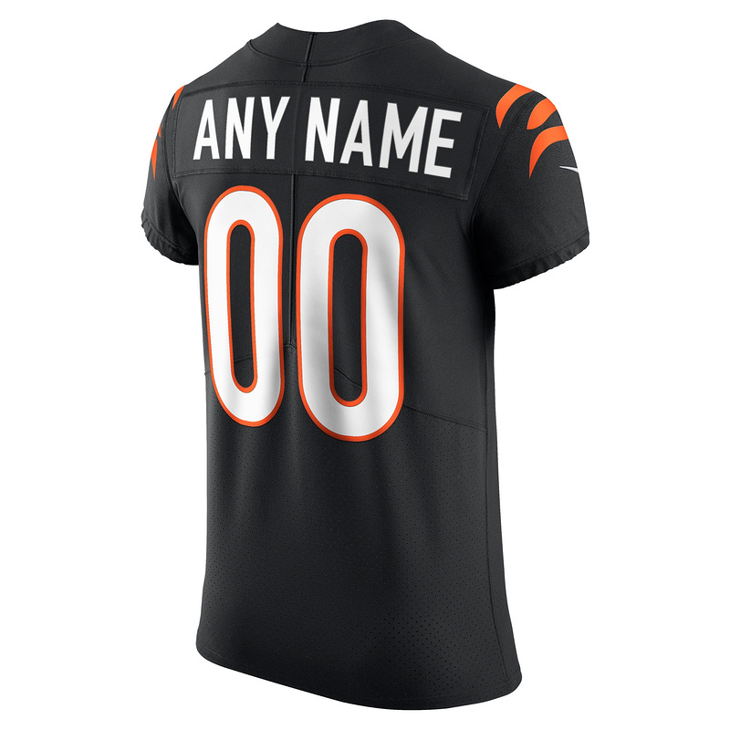 Men's Cincinnati Bengals Nike Black Vapor Elite Custom Jersey