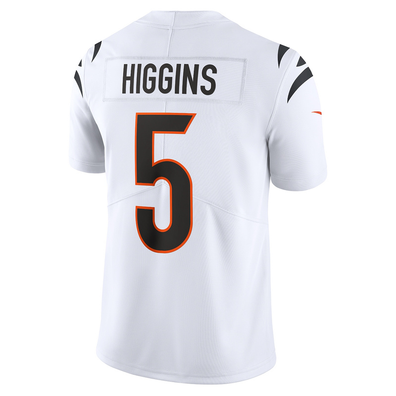 Men's Cincinnati Bengals Tee Higgins Nike White Vapor Untouchable Limited Jersey