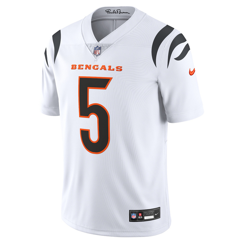 Men's Cincinnati Bengals Tee Higgins Nike White Vapor Untouchable Limited Jersey