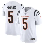 Men's Cincinnati Bengals Tee Higgins Nike White Vapor Untouchable Limited Jersey