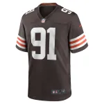 Men's Cleveland Browns Alex Wright Nike Brown Team Game Jersey