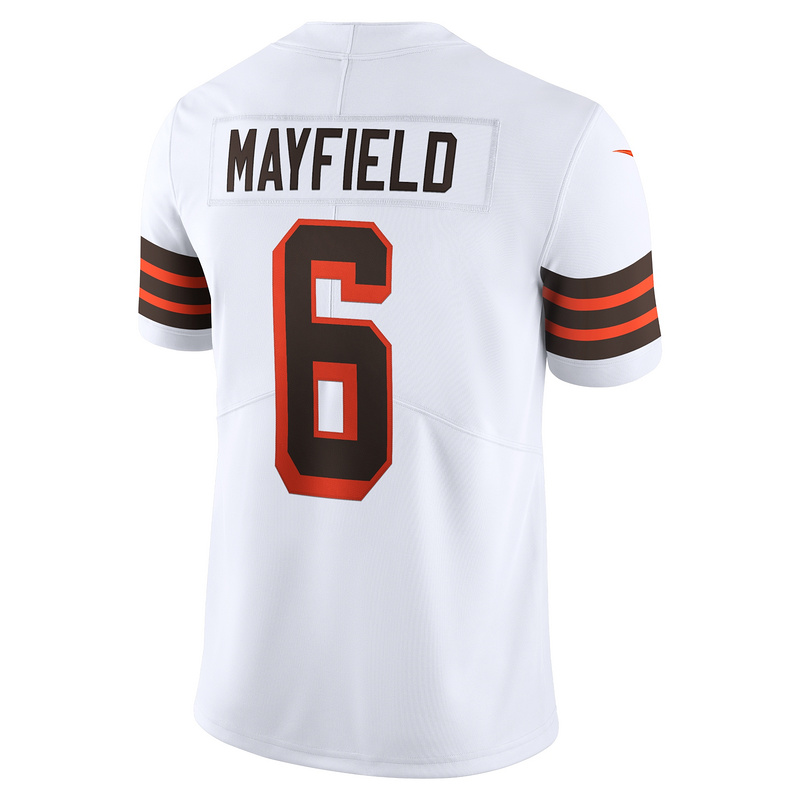 Men's Cleveland Browns Baker Mayfield Nike White 1946 Collection Alternate Vapor Limited Jersey