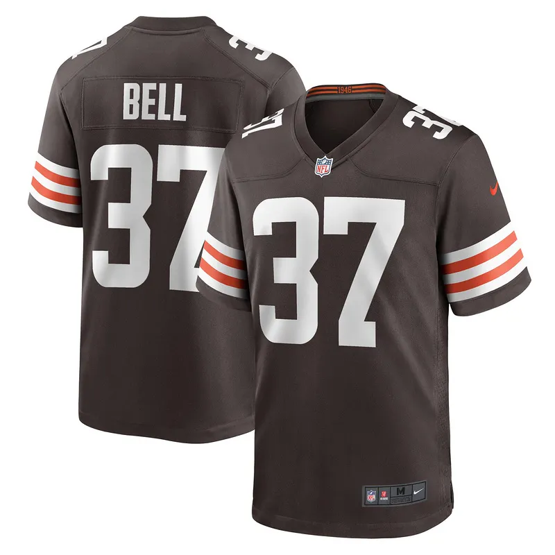Men's Cleveland Browns Dalvin Tomlinson Nike Brown Game Player Jersey