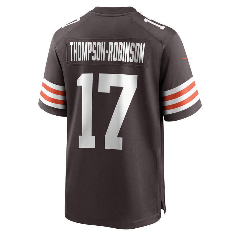 Men's Cleveland Browns Dorian Thompson-Robinson Nike Brown Team Game Jersey