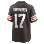 Men's Cleveland Browns Dorian Thompson-Robinson Nike Brown Team Game Jersey
