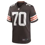 Men's Cleveland Browns Drew Forbes Nike Brown Team Game Jersey